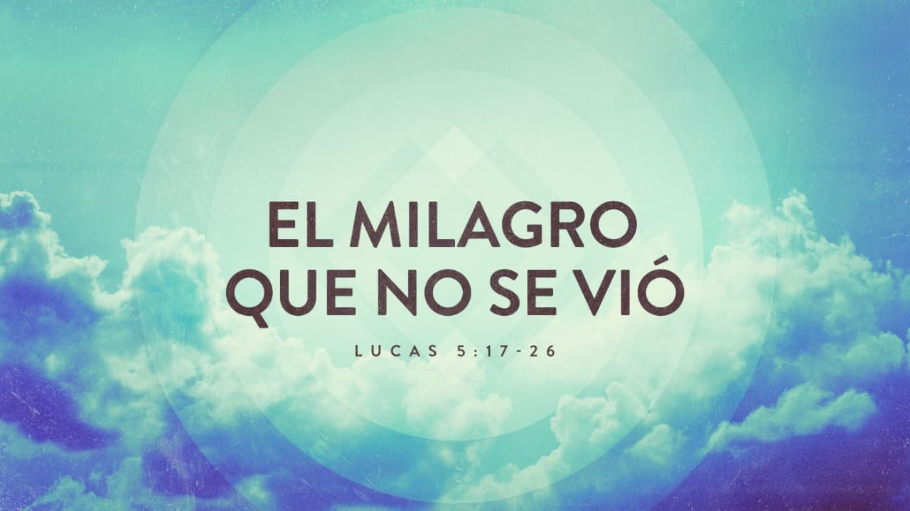 El milagro que no se vió