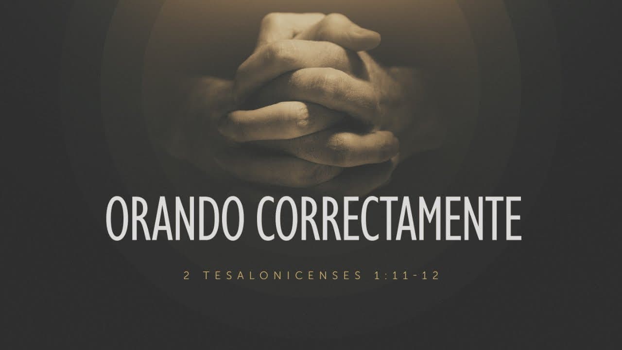 Orando Correctamente